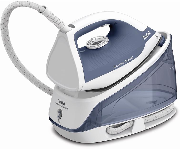 Парогенератор Tefal Express Optimal SV4110E0 2200Вт синий/белый фото 1