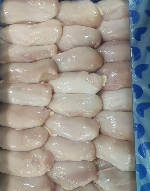 Филе грудки цыплят-бройлеров, 2 сорт, Халяль, валом замороженное/охлаждённое фото 1