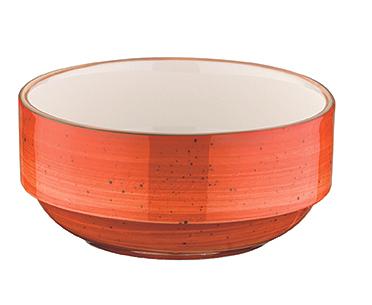 Салатник d=120 мм. 350 мл. h=53 мм. штабелир. Терракота, форма Банкет /1/12/ фото 1