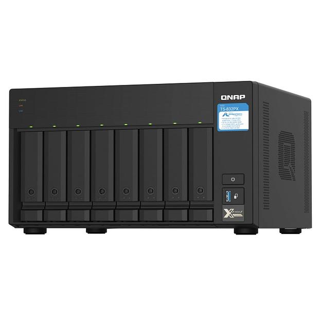 Сетевое хранилище NAS Qnap Original TS-832PX-4G 8-bay фото 3
