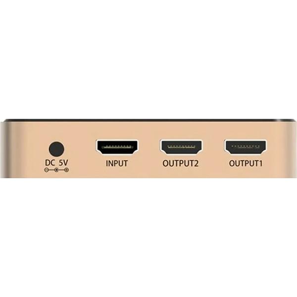 Разветвитель - сплиттер Vention HDMI 19F/2x19F на 2 монитора Разветвитель Vention HDMI 19F/HDMI 19F x 2 (ACBG0) фото 2