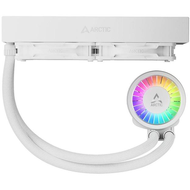 Жидкостная система охлаждения Cooling Arctic Liquid Freezer III Pro 240 A-RGB (White) Multi Compatible All-In-One CPU Water Cooler (ACFRE00186A) фото 3