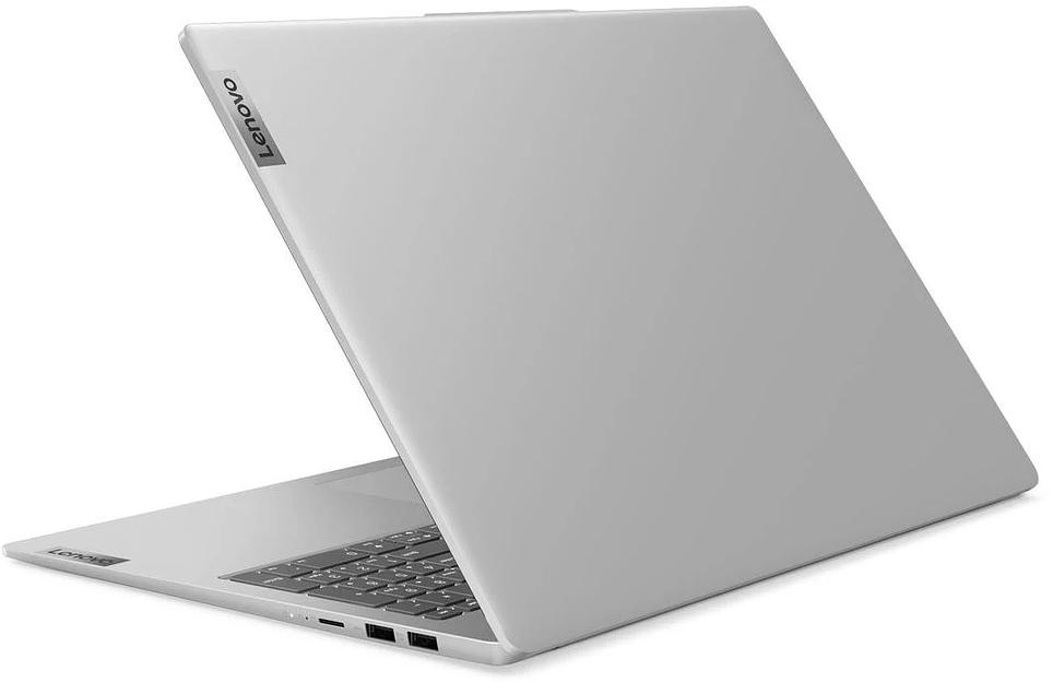 Ноутбук Lenovo IdeaPad Slim 5 16ABR8 Ryzen 7 7730U 16Gb SSD1Tb AMD Radeon 16" IPS WUXGA (1920x1200) noOS l.grey WiFi BT Cam (82XG0098RK) фото 5
