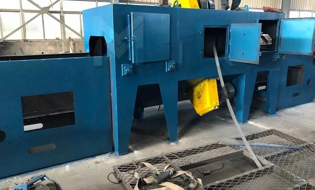 Дробемет с сетчатым конвейером QWD60 фото 3