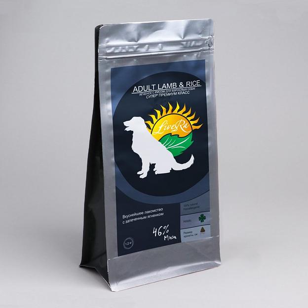 Полнорационный корм для взрослых собак с ягненком и рисом «ADULT LAMB & RICE» фото 1