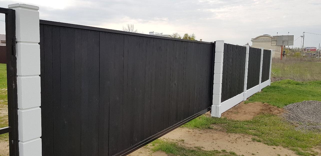 Заборы из дерева опт фото 6