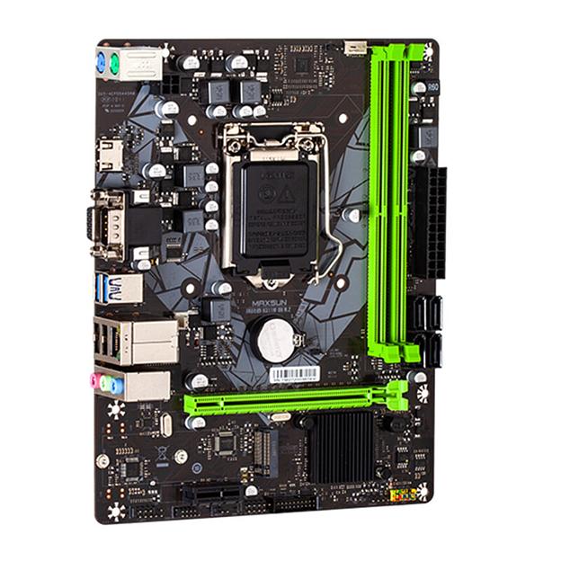 Материнская плата MAXSUN Challenger H311M-VH M.2, Socket1151, mATX, Retail, 2xDDR4, PCIe3.0, 1xM.2, GLAN, 2xPS/2, 4xUSB2, 4xUSB3, CPU TDP 65Вт, VGA, HDMI (MSCH-H311M-VHM.2) фото 4