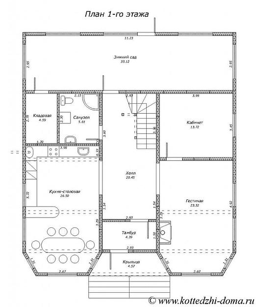 Коттедж 270 м² РП-311 под заказ фото 6