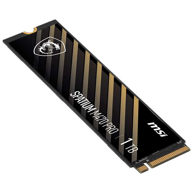 Твердотельный накопитель SSD MSI M.2 2280 1TB SPATIUM M470 PRO Client SSD S78-440L0J0-P83, PCIe Gen4x4 with NVMe фото 5