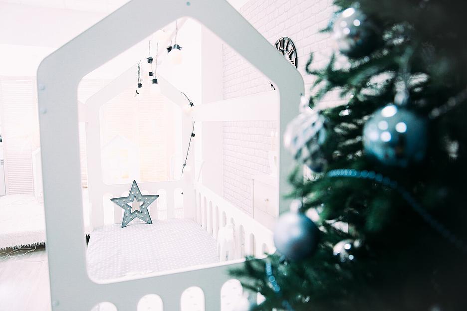 Кровать-домик с ящиком ЛДСП ОПТ фото 9