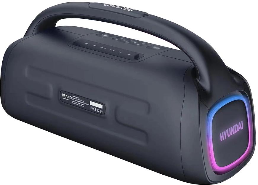 Колонка порт. Hyundai H-PS1027 черный 80W 2.0 BT 10м 3600mAh фото 10