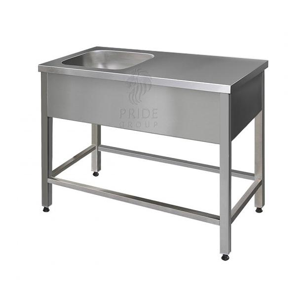 Ванна моечная цельнотянутая со столом ВМПсц-1/1607 фото 1