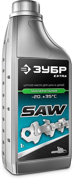 Цепное минеральное масло для бензо и электропил EXTRA, 1 л фото 1