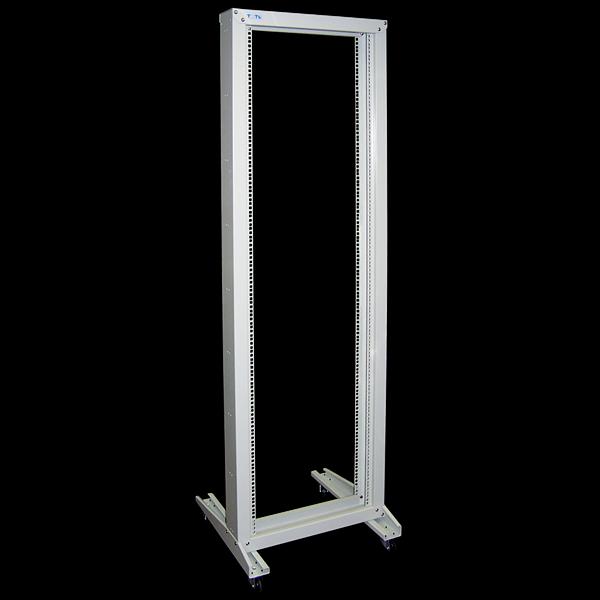 Стойка однорамная 47U, серая (TWT-RACK1-47U) фото 1