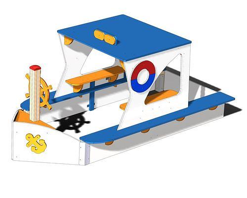 Песочница Яхта «Геркулес» фото 1