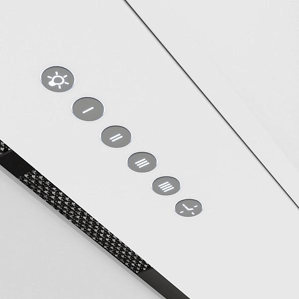 Вытяжка встраиваемая Elikor Cube 90П-1000-Э4Д белый управление: кнопочное (1 мотор) фото 8