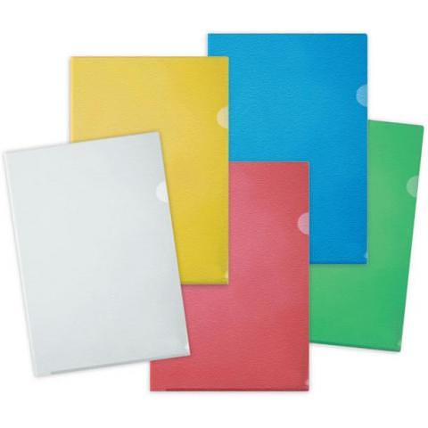 Папка-уголок А4, 100 мк, желтый, Forpus фото 1