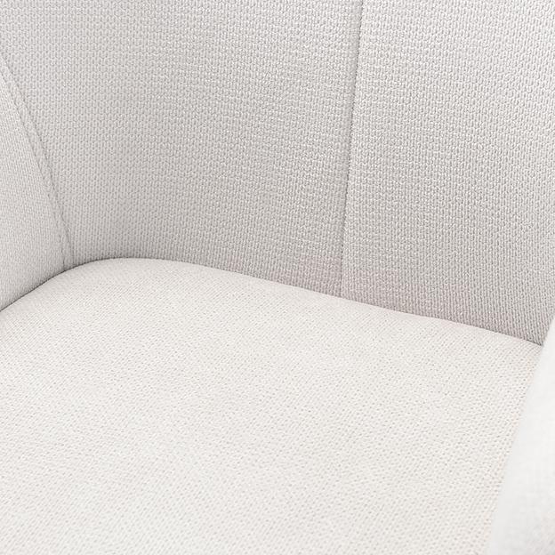 Стул Aline, шенилл, молочный фото 8