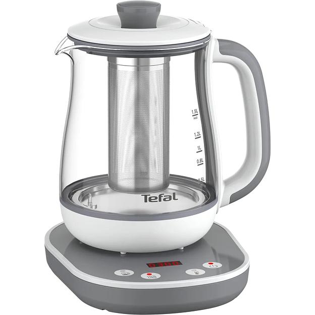 TEFAL BJ551B10 Чайник, 1.5л, 1430Вт, белый фото 1