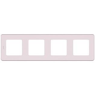 Legrand 673964 Рамка - 4 поста - INSPIRIA - розовый фото 1