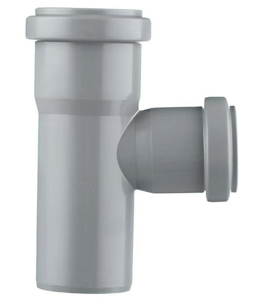 Тройник канализационный 87 град. 50х40 фото 2