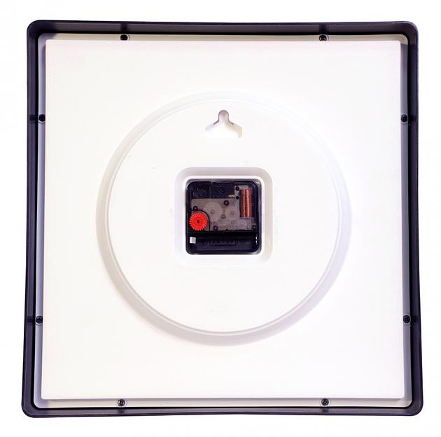 Часы настенные аналоговые Бюрократ WallC-S61P D30см черный фото 3