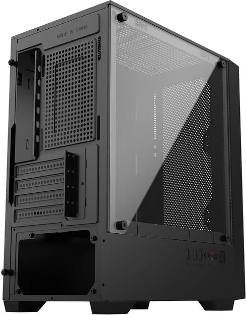 Корпус Оклик OCC-MN307 черный без БП mATX 8x120mm 2xUSB2.0 1xUSB3.0 audio bott PSU фото 5