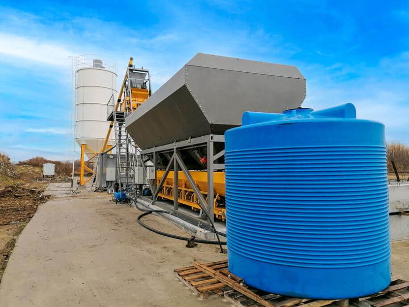 Бетонный завод СКИП-60 фото 4