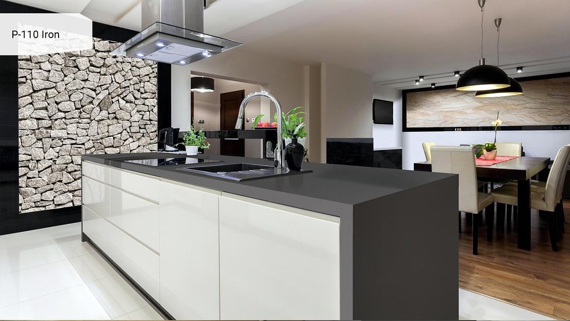 Кварцевый камень Grandex «P-110 Iron» ОПТ фото 3