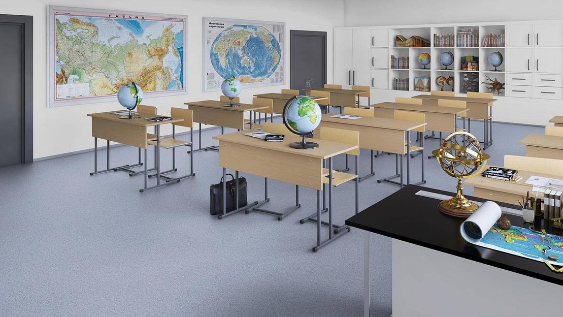 Коммерческий гомогенный линолеум однослойный для помещений с высокой проходимостью класс 34-43 ОПТ фото 5