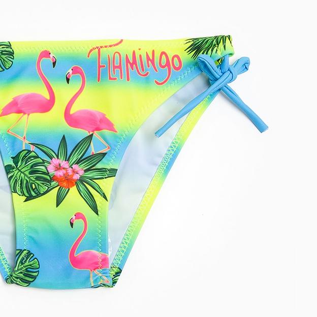 Плавки купальные для девочки Same game, рост 104-110 см, голубой ОПТ фото 3