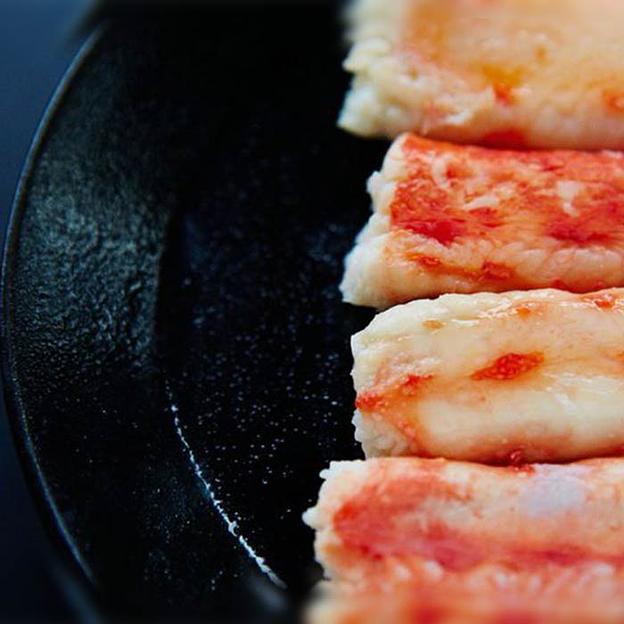 Консервы рыбные, Краб камчатский, мясо первой фаланги, стеклянная банка 0,25 кг ОПТ фото 2