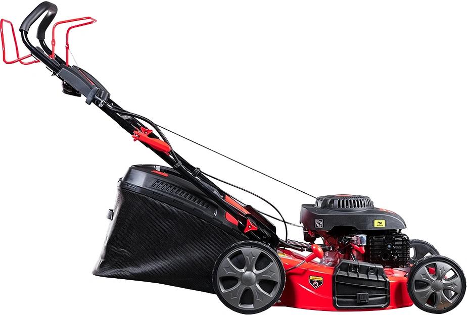 FUBAG Газонокосилка бензиновая самоходная с электростартером FPL 56 SM ES (4,3 л.с,4 тактный самоходна, ширина скаш 56 см, высота скаш мм 25-75, Мульчирование да, сборника, л 60) [46296] фото 4