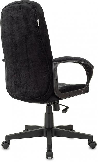 Кресло руководителя Бюрократ CH 002 Fabric черный Light-20 крестов. пластик фото 4