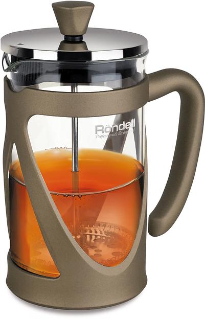 Френч-пресс Rondell Impressia Bronze RDS-1234 0.6л бронзовый фото 1