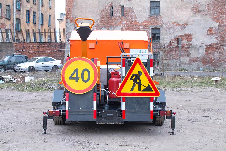 Машина для ремонта асфальта ST 2000 с термос-бункером фото 4