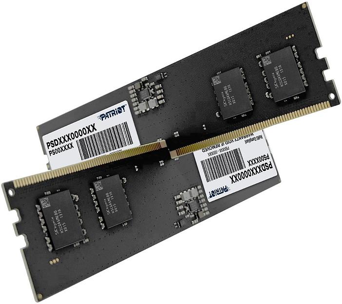 Память DDR5 2x32Gb 4800MHz Patriot PSD532G4800K Signature RTL PC5-38400 CL40 DIMM ECC 288-pin 1.1В фото 4