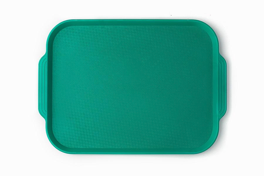 Поднос 45*35,5 см. весенняя трава (мятный) поверхность классик (1407/18) MG /1/10/ фото 1