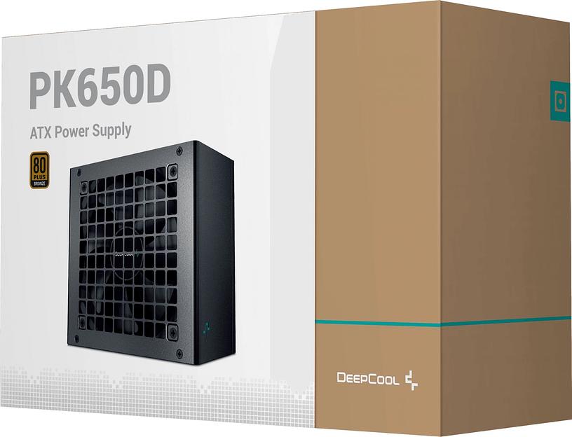 Блок питания Deepcool ATX 650W PK650D 80+ bronze (20+4pin) APFC 120mm fan 7xSATA RTL фото 8