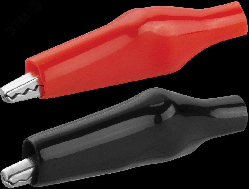 Зажим ОНЛАЙТ 80 873 OAC-5A-40-H2 (крокодил, 5 А, упаковка 2шт) фото 1