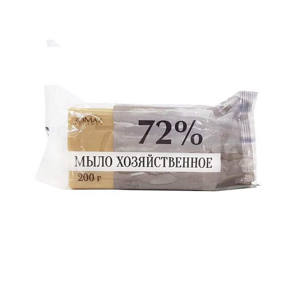 Ромакс мыло хоз. 72% 200г в обертке флоупак фото 1