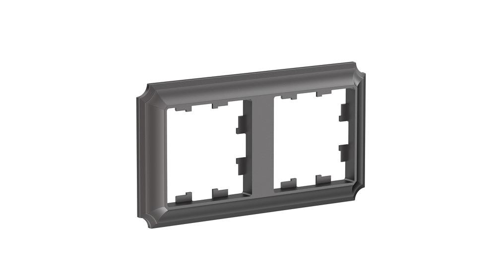 ATLASDESIGN ANTIQUE 2-постовая рамка, универсальная, МОККО фото 2