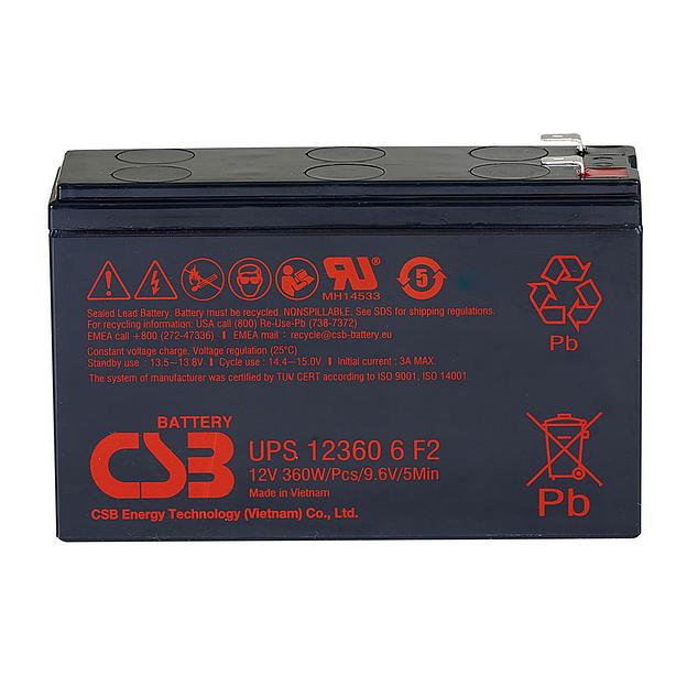Аккумулятор CSB UPS123606 F2 фото 1