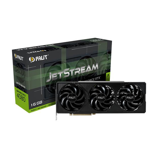 Видеокарта PALIT RTX4080 JETSTREAM 16G (NED4080019T2-1032J) фото 3