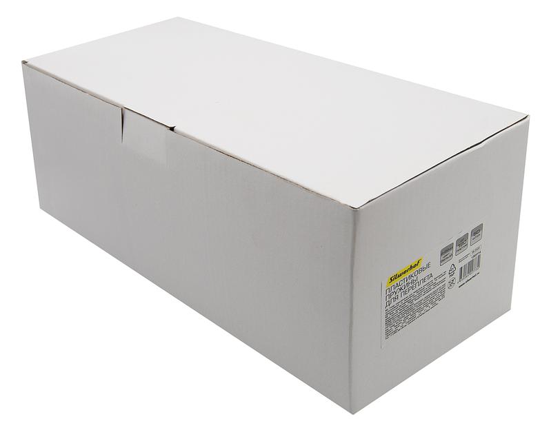 Пружины для переплета пластиковые Silwerhof d=22мм 136-180лист A4 белый (50шт) (1373589) фото 4