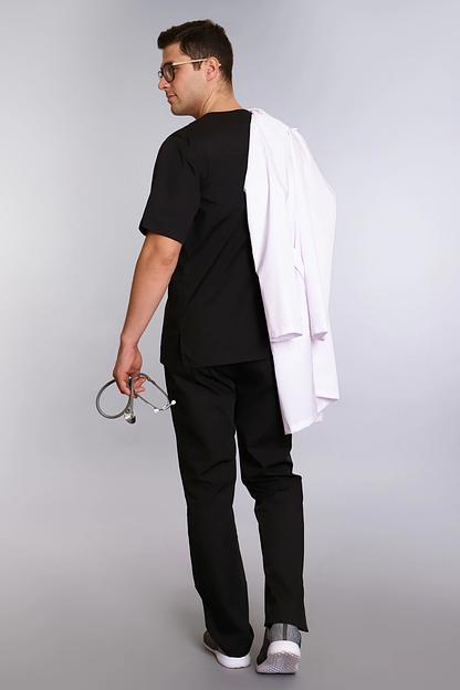 Костюм хирургический мужской DB7-05-01-1, 65+65, опт фото 3