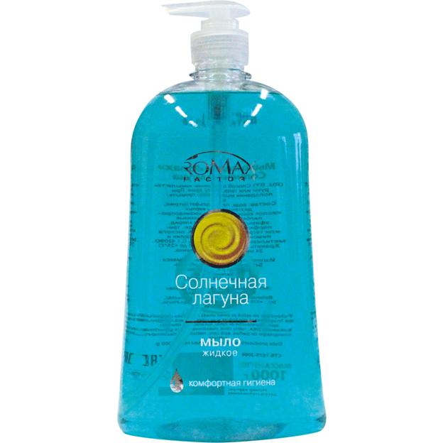Ромакс romax жидкое мыло солнечная лагуна 1000г фото 1