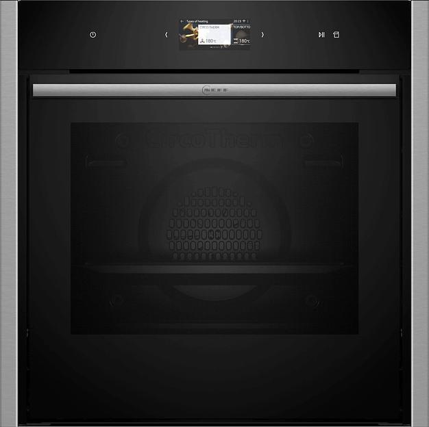 Духовой шкаф Электрический Neff B64FS31N0 черный/нержавеющая сталь фото 1