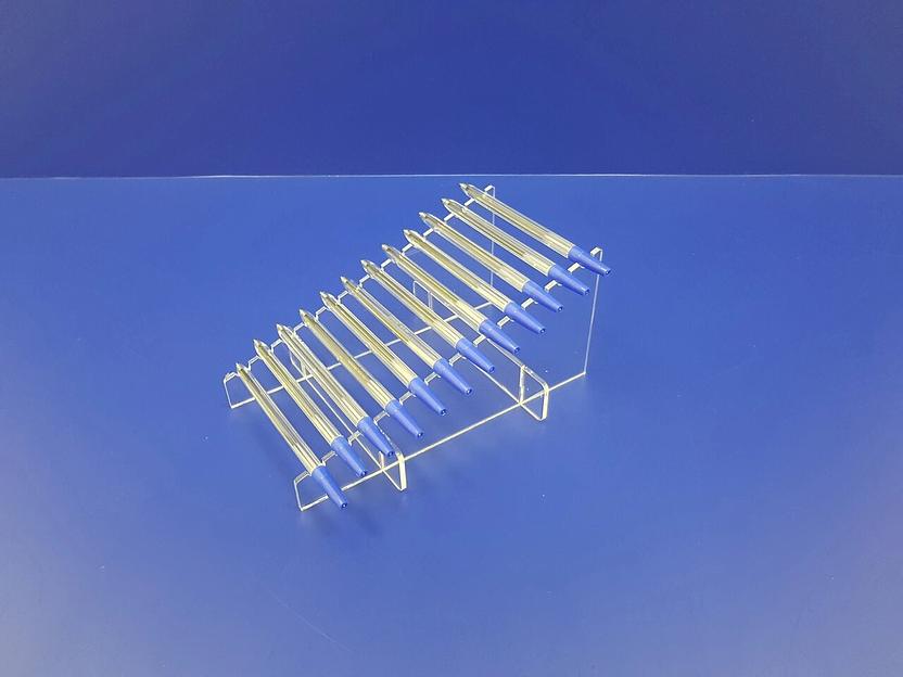 Подставка для ручек карандашей кистей 11 секции (горка прямая, сборно-разборная фото 1