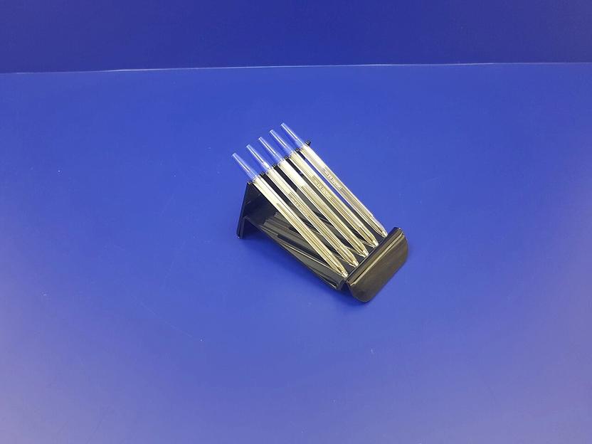 Подставка для ручек карандашей кистей 5 секции.(черная) фото 1